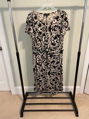 perceptions womens short sleeve midi fit + flare dress SKIMS Skims Fits Everybody Slip Dress Gold Size 3X NWT – Bear Canyon  Trading Post